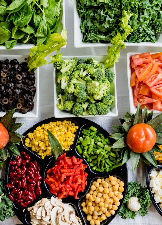 Fresh healthy ingredients